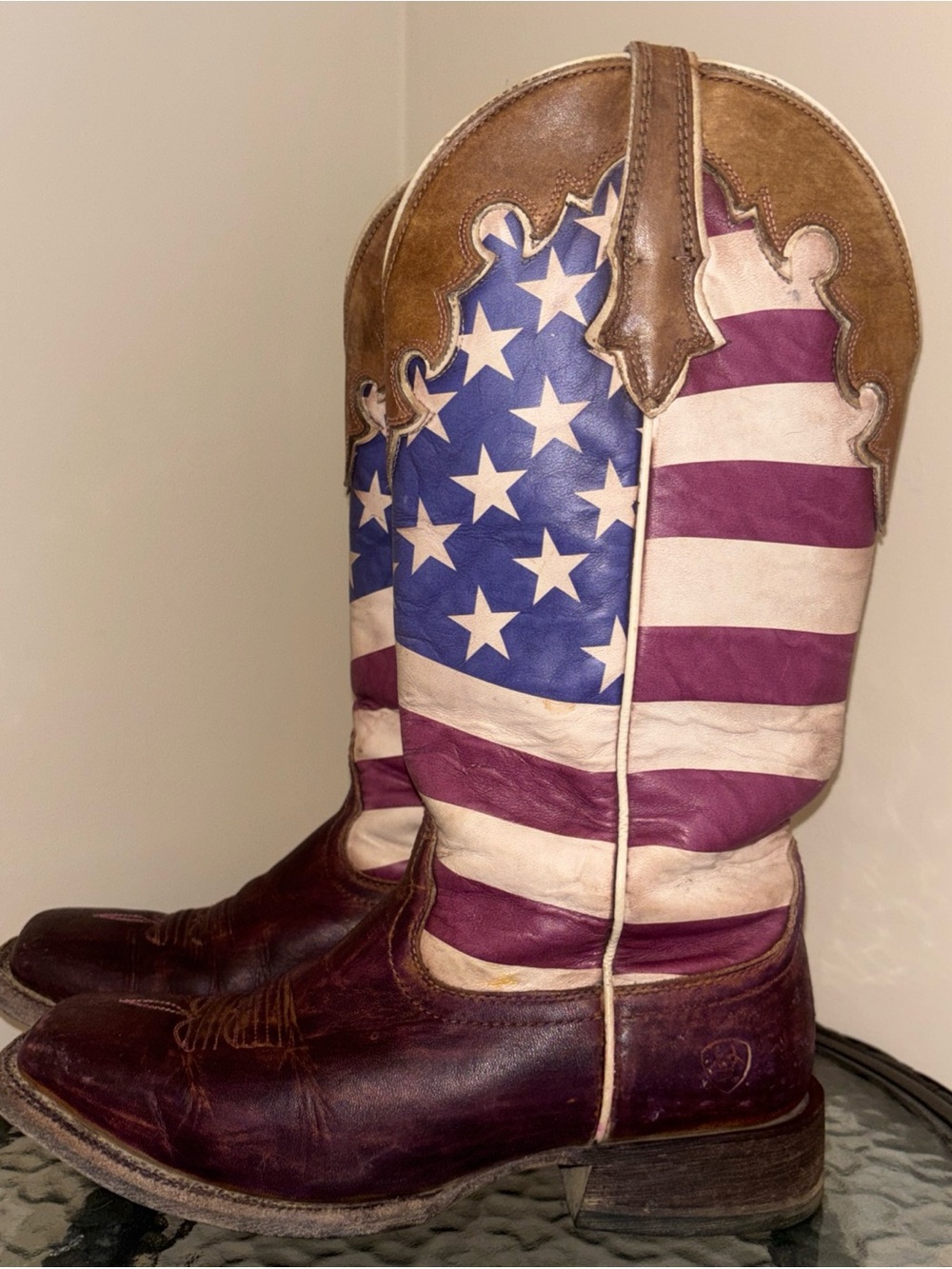 Ariat Ranchero Stars & Stripes boots - Picture 3 of 7